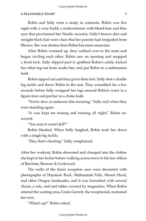 a robin lockwood novel 3: a reasonable doubt