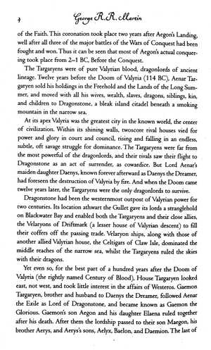 a song of ice and fire: fire and blood - the inspiration for hbo's house of the dragon