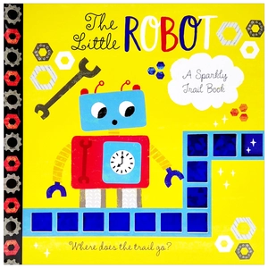 a sparkly trail book: robot