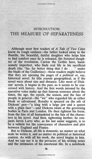 a tale of two cities