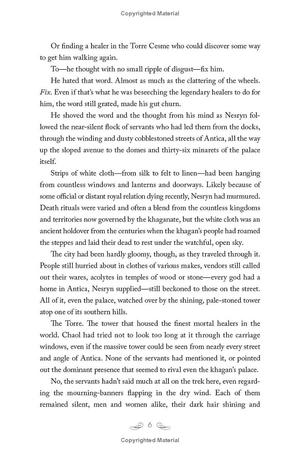 a throne of glass - tower of dawn