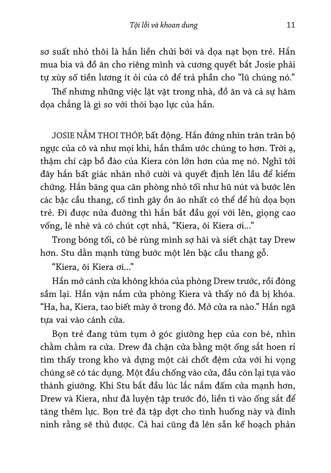 a time for mercy - tội lỗi và khoan dung