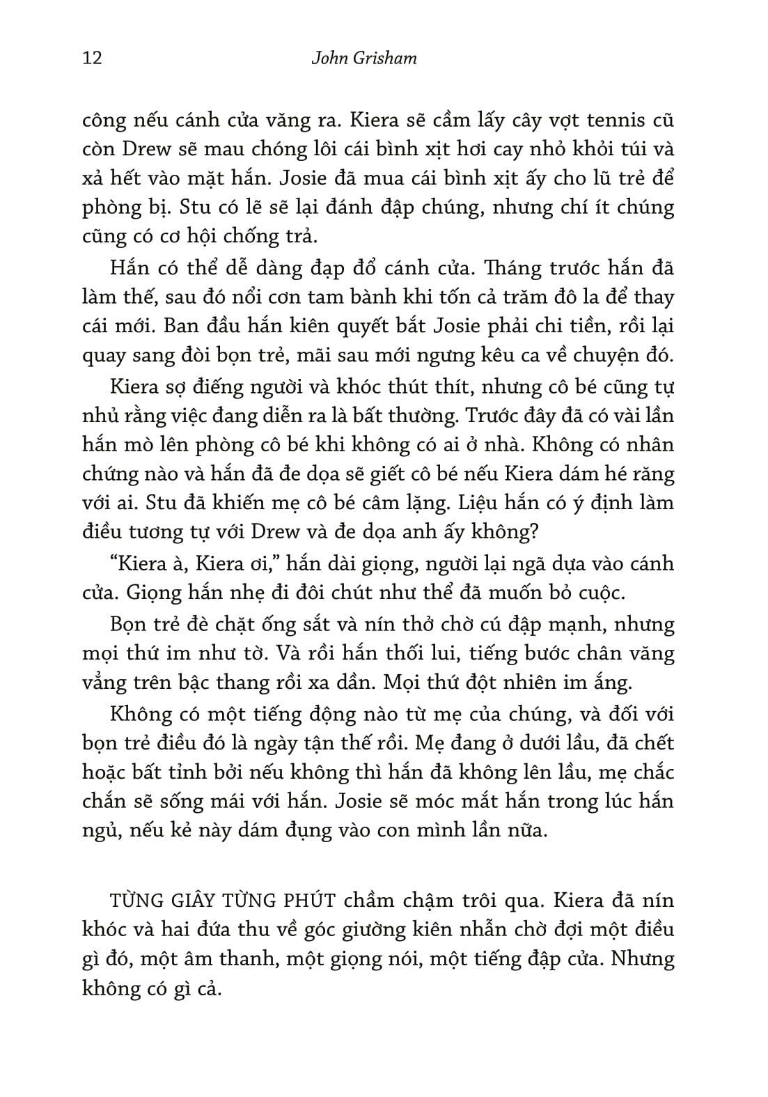 a time for mercy - tội lỗi và khoan dung
