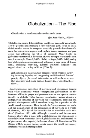 a very short, fairly interesting and reasonably cheap book about globalization (very short, fairly interesting & cheap books)