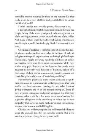 a world of three zeros: the new economics of zero poverty, zero unemployment, and zero net carbon emissions