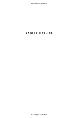 a world of three zeros: the new economics of zero poverty, zero unemployment, and zero net carbon emissions