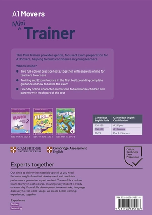 a1 movers mini trainer with audio download