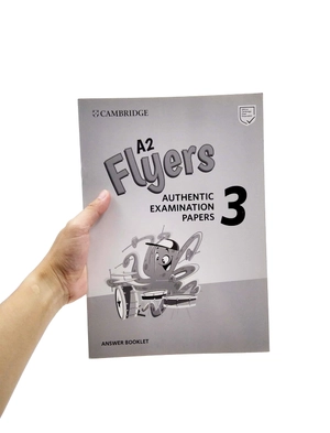 a2 flyers 3 answer booklet: authentic examination papers