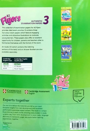 a2 flyers 3 student's book: authentic examination papers