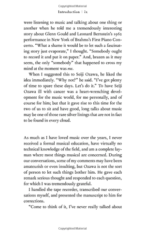 absolutely on music: conversations with seiji ozawa