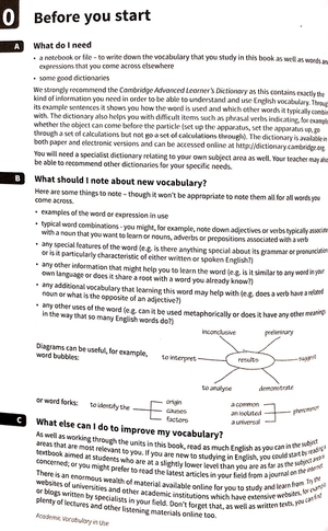 academic vocabulary in use edition with answers fahasa reprint edition: vocabulary reference and practice
