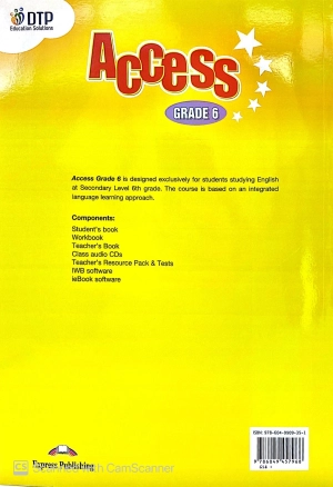 access grade 6 student's book w ec