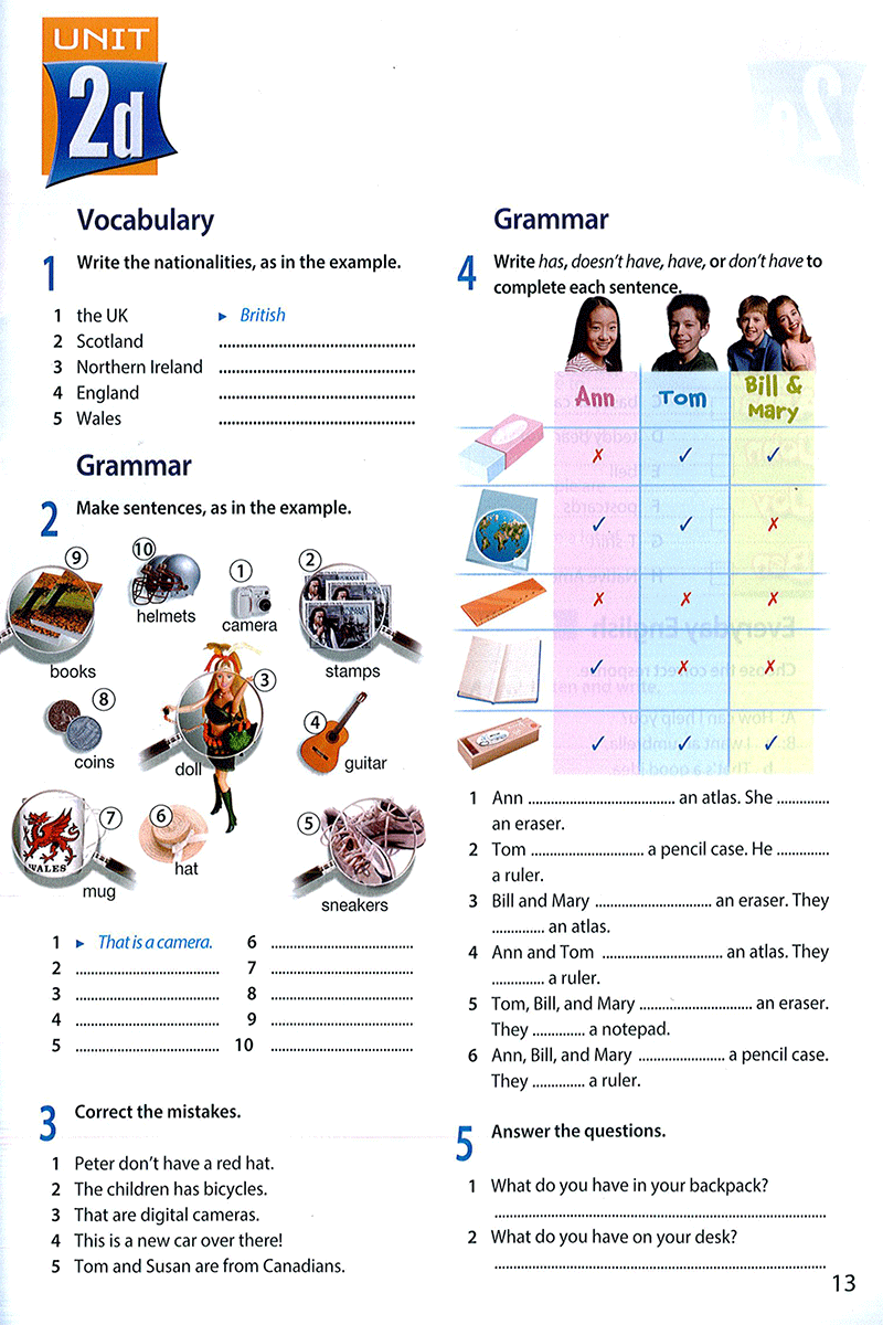 access grade 6 workbook