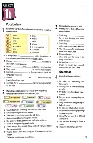 access grade 9 workbook