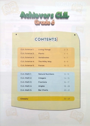 achievers grade 6 student's book with clil book
