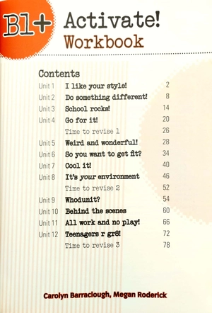 activate! b1+ pack 3 new editon student book w/activebook + workbook (w/key) w/cd-rom