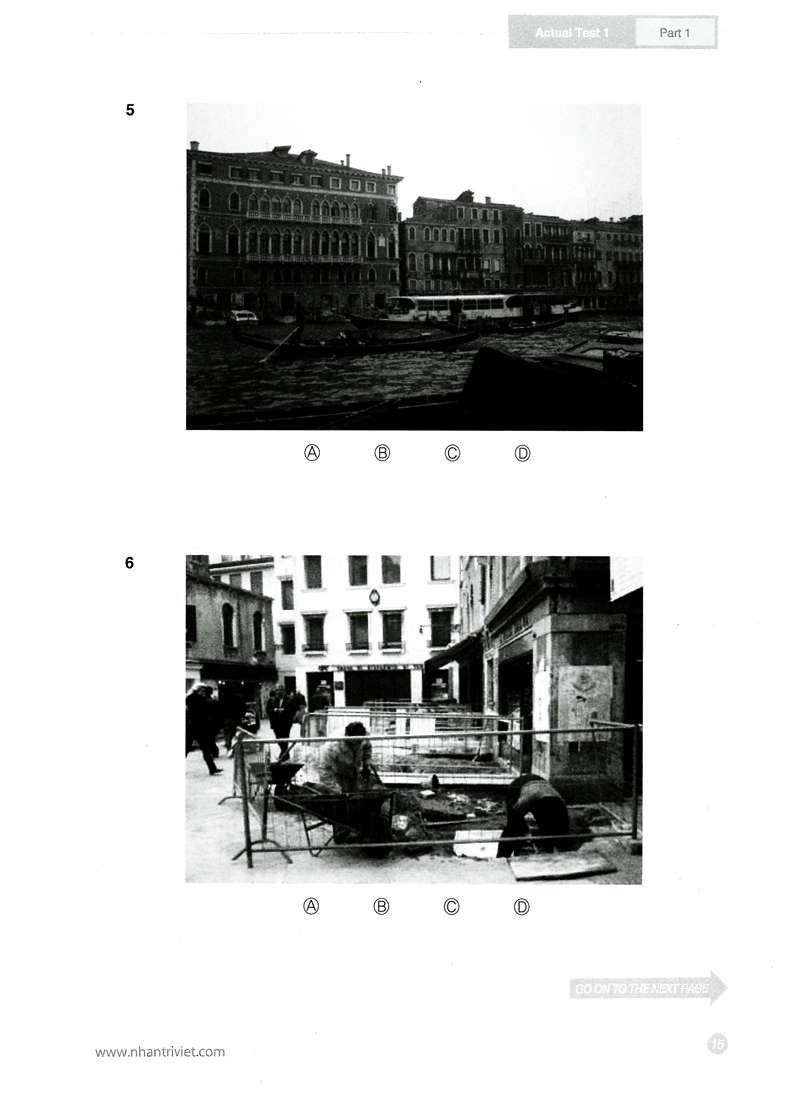 actual tests part 1,2 (kèm cd)