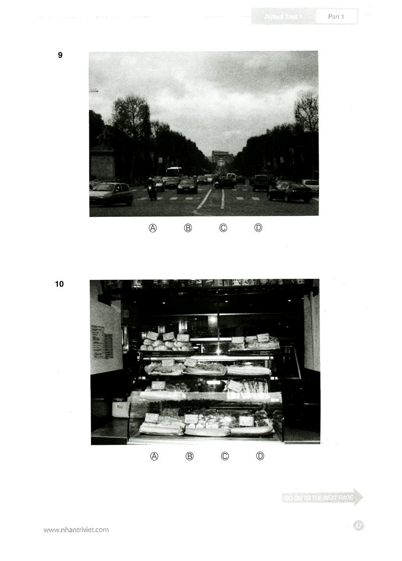 actual tests part 1,2 (kèm cd)