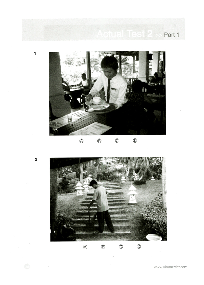 actual tests part 1,2 (kèm cd)