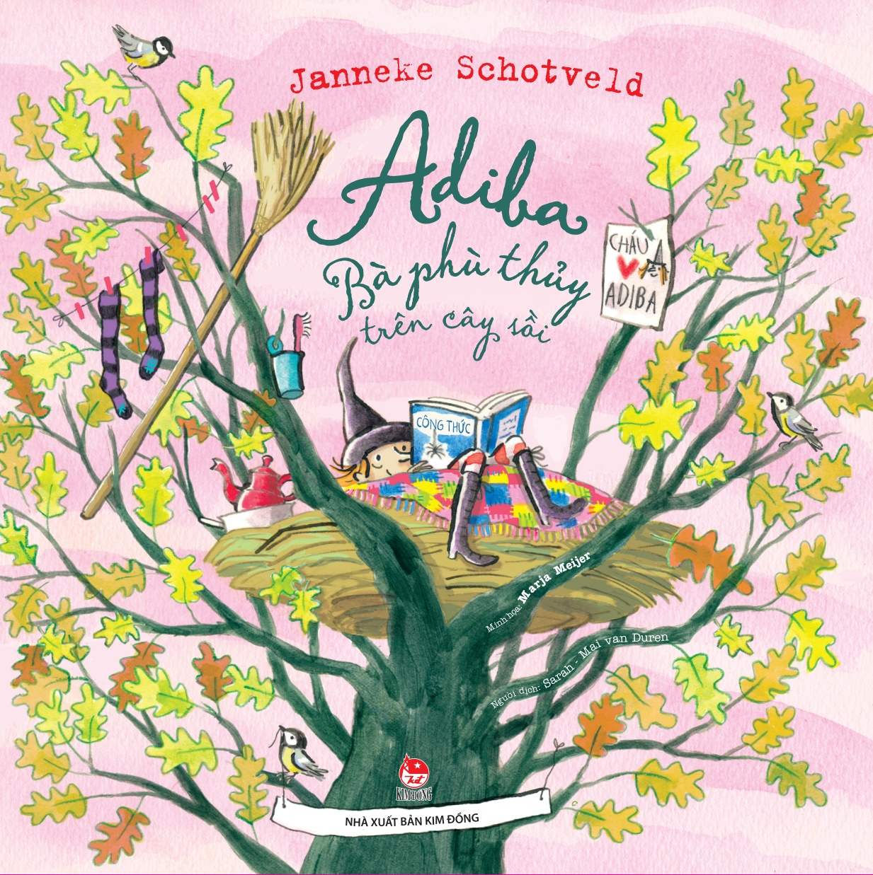 adiba - bà phù thủy trên cây sồi
