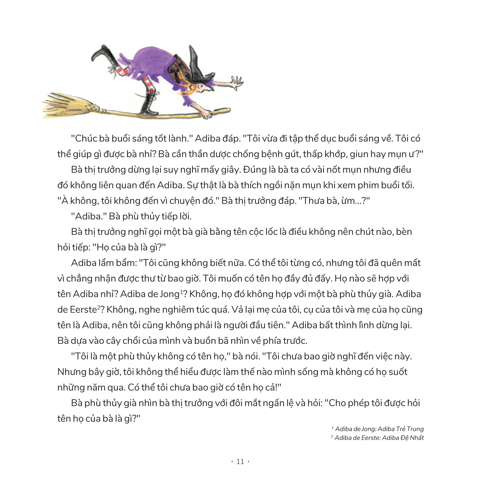 adiba - bà phù thủy trên cây sồi