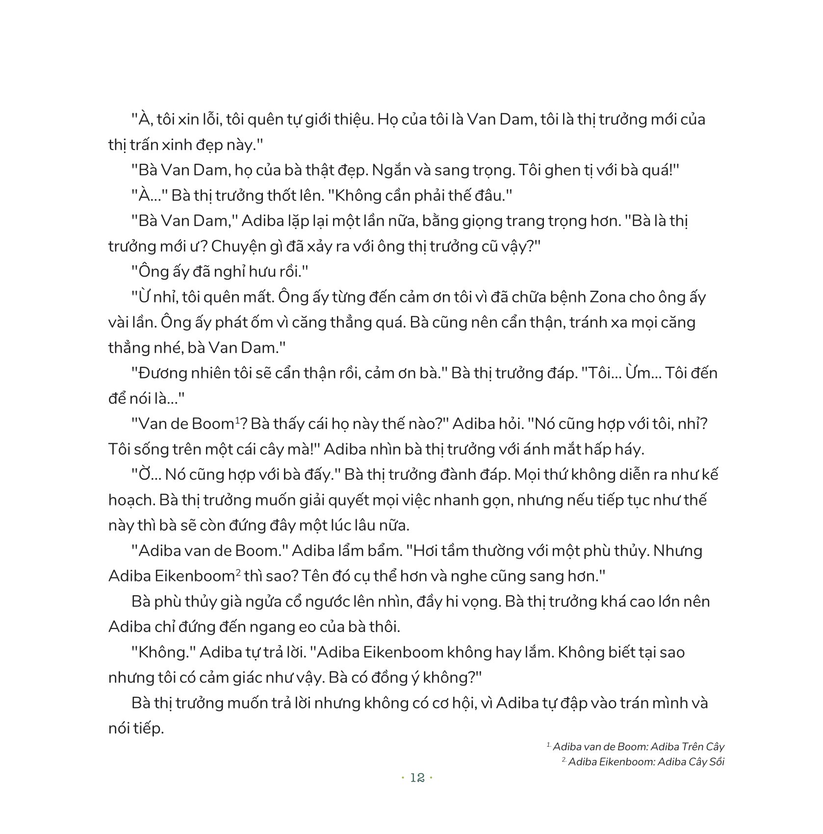 adiba - bà phù thủy trên cây sồi