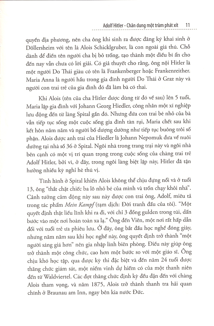 adolf hitler - chân dung một trùm phát xít