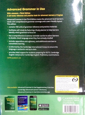 advanced grammar in use book with answers fahasa reprint edition: a self-study reference and practice book for advanced learners of english