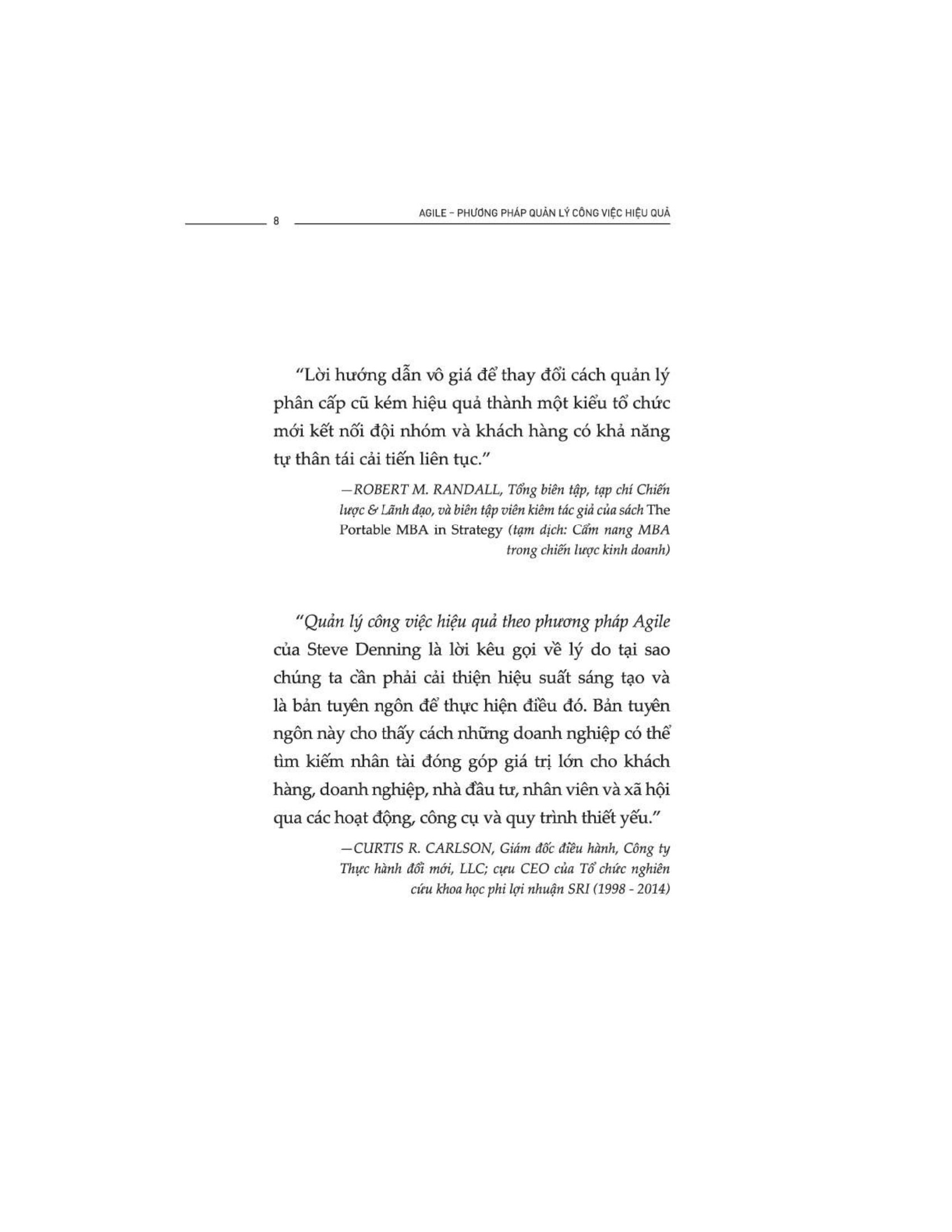 agile - phương pháp quản lý công việc hiệu quả