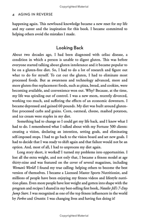 aging in reverse: the easy 10-day plan to change your state, plan your plate, love your weight