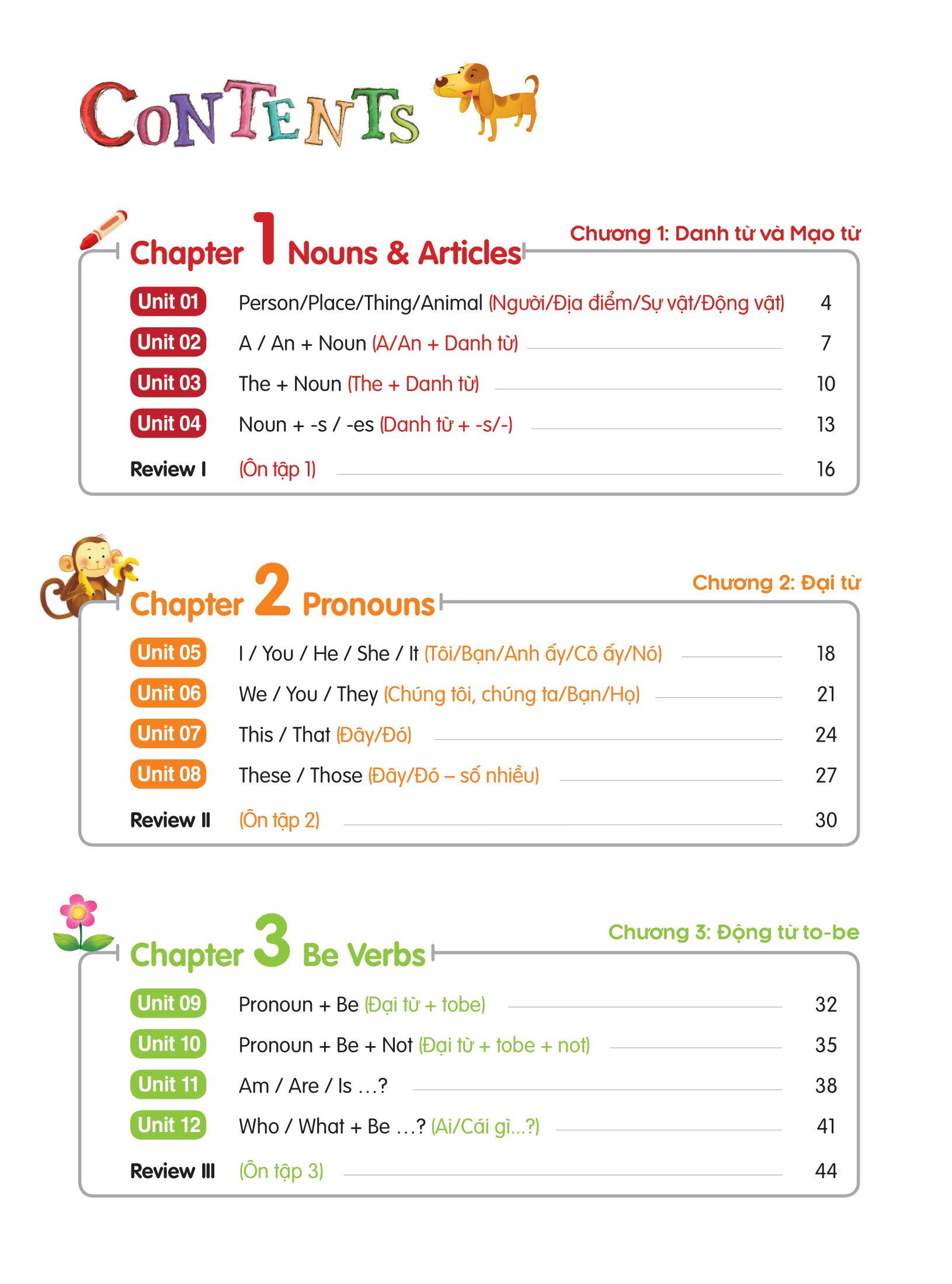 aha grammar bài tập bổ trợ toàn diện ngữ pháp tiếng anh lớp 3 (theo chủ đề)