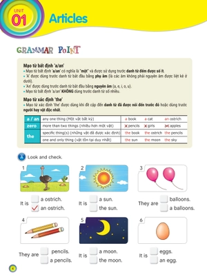 aha grammar - bài tập bổ trợ toàn diện ngữ pháp tiếng anh lớp 5 theo chủ đề