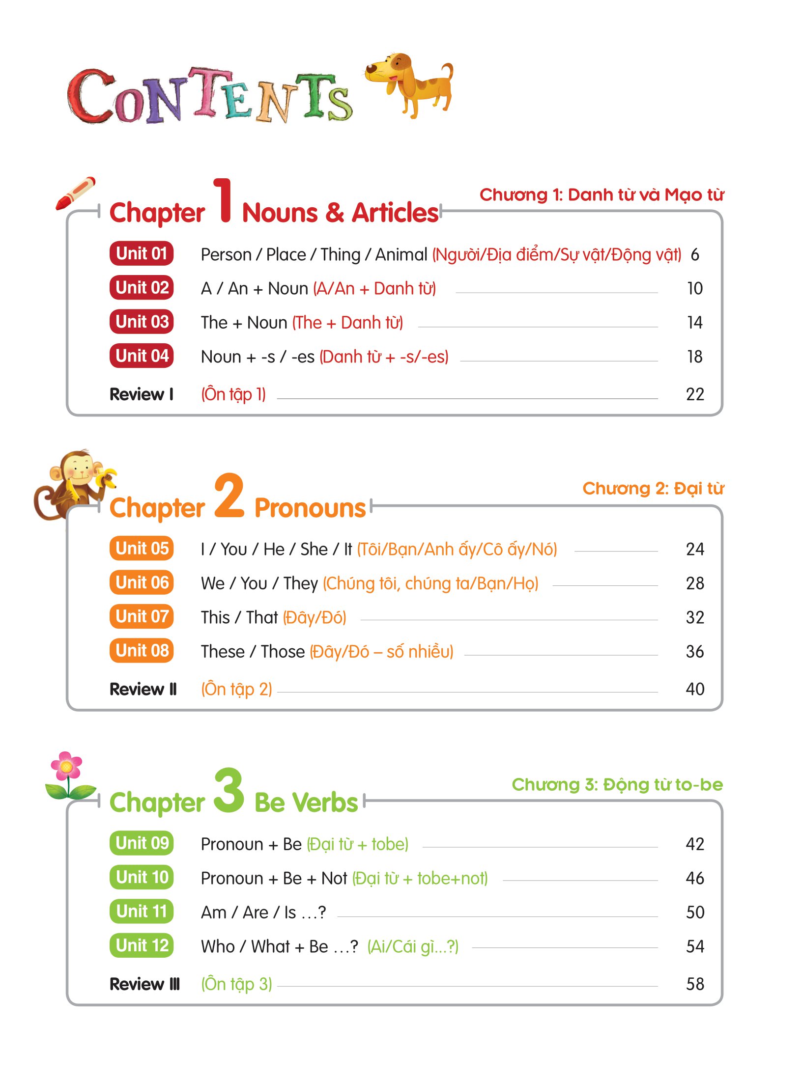 aha grammar học nhanh toàn diện ngữ pháp tiếng anh lớp 3 theo chủ đề