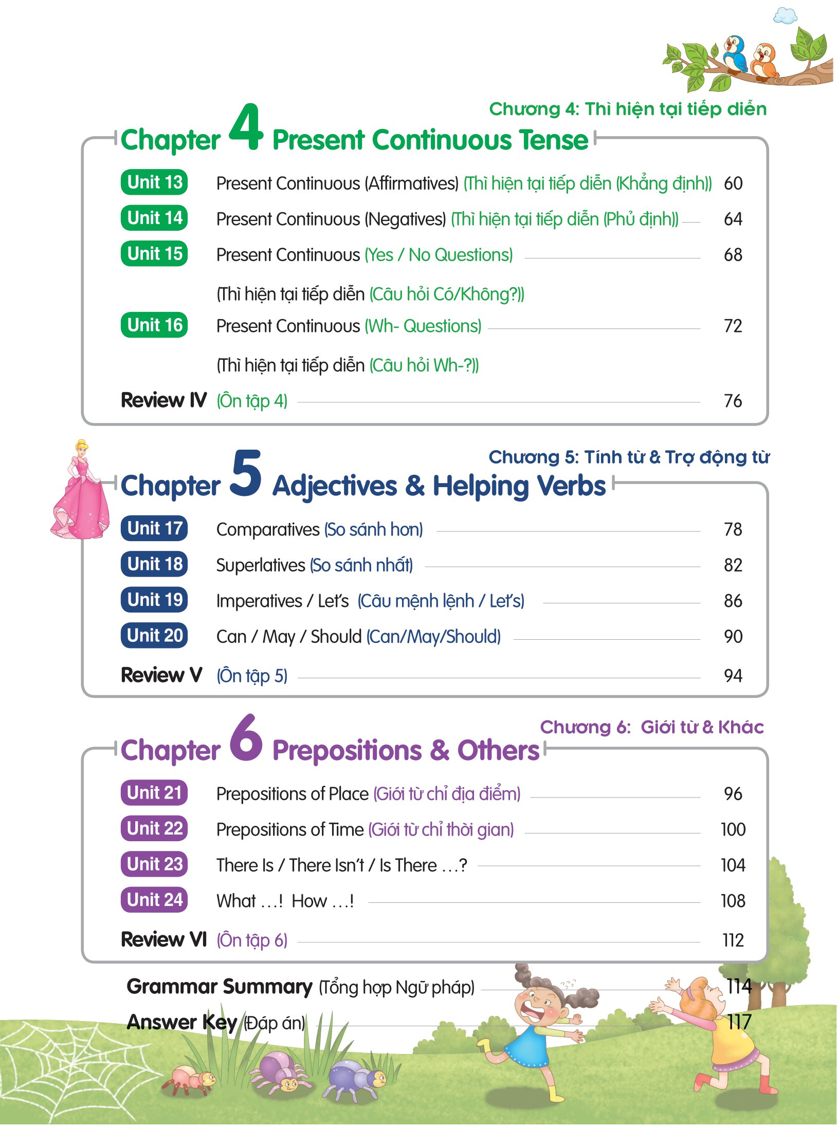 aha grammar học nhanh toàn diện ngữ pháp tiếng anh lớp 4 theo chủ đề