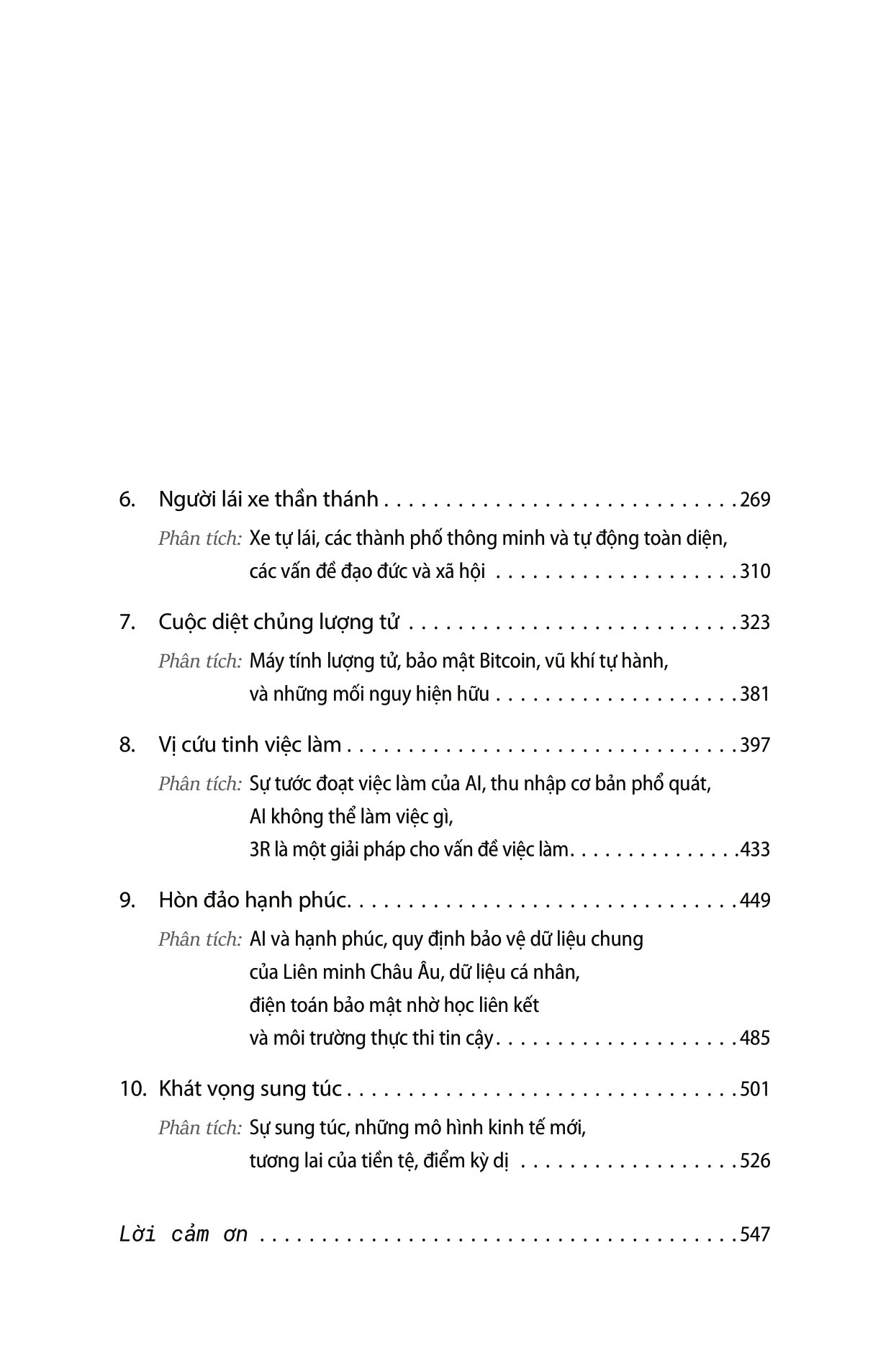 ai 2041 - 10 viễn cảnh cho tương lai