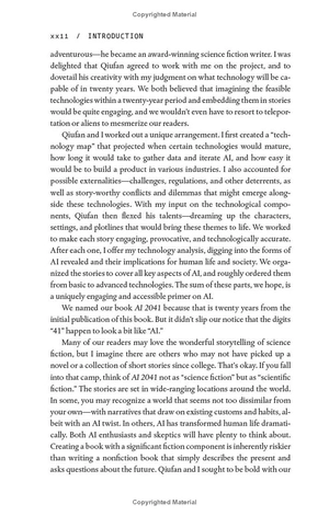 ai 2041 - ten visions for our future