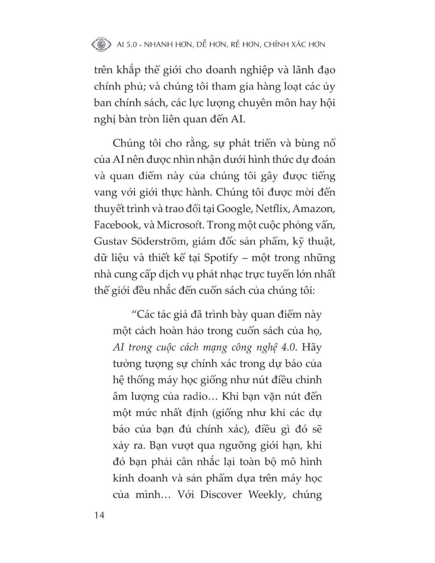 ai 5.0 - nhanh hơn, dễ hơn, rẻ hơn, chính xác hơn