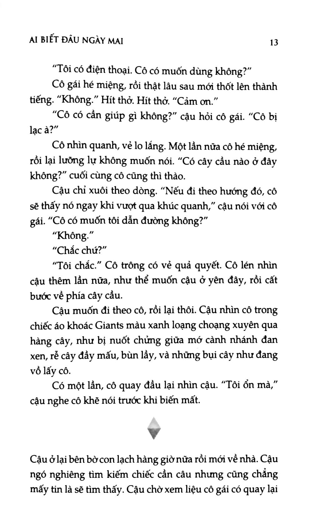 ai biết đâu ngày mai