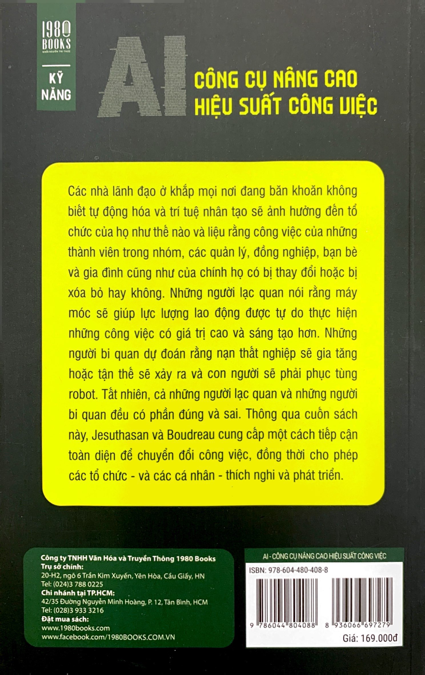 ai - công cụ nâng cao hiệu suất công việc