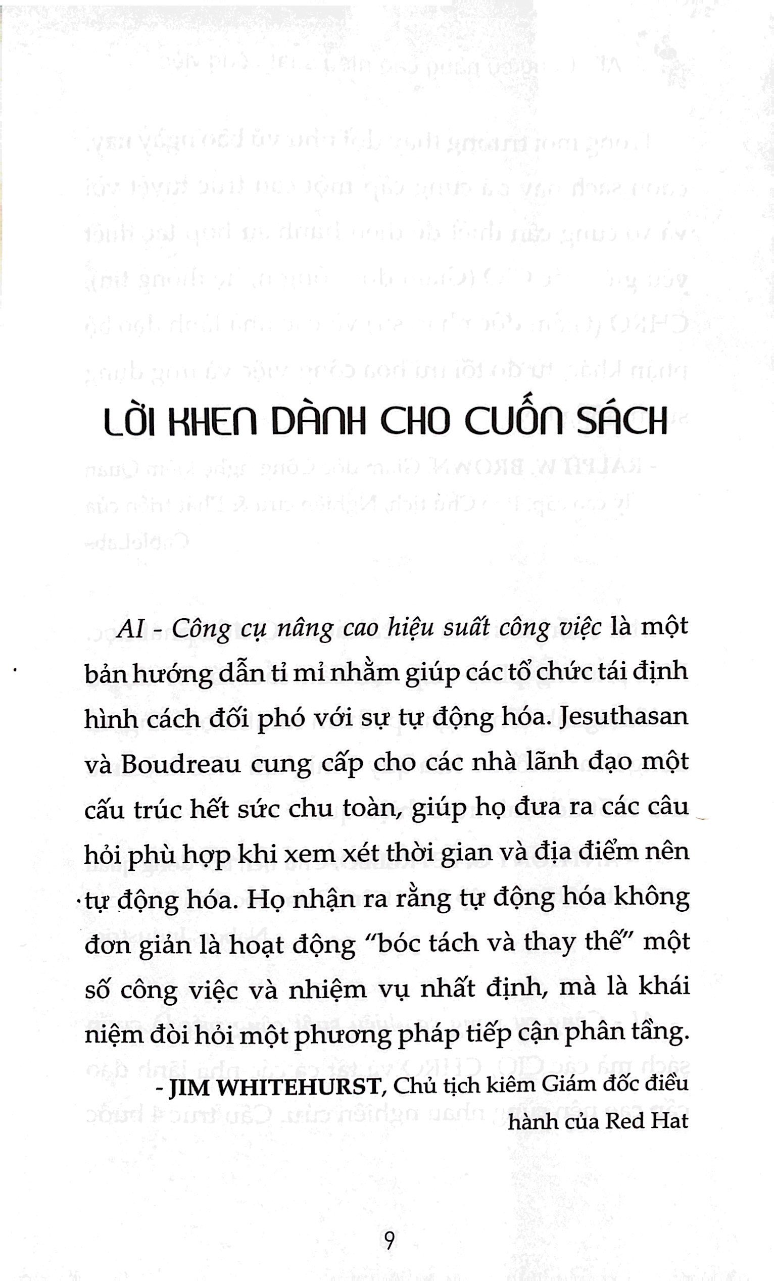 ai - công cụ nâng cao hiệu suất công việc
