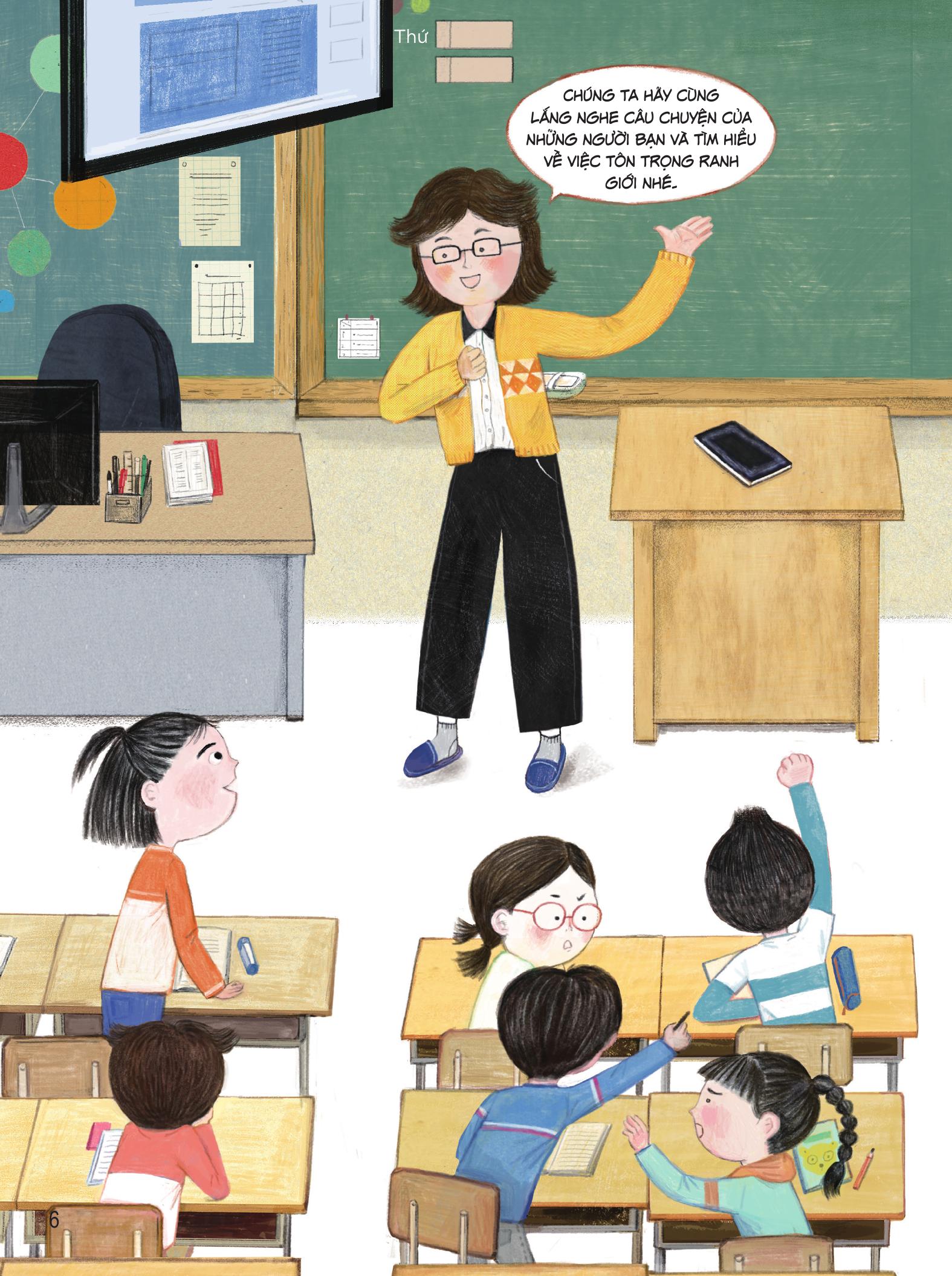 ai cũng có ranh giới riêng tư - tại sao cậu không xin phép trước?