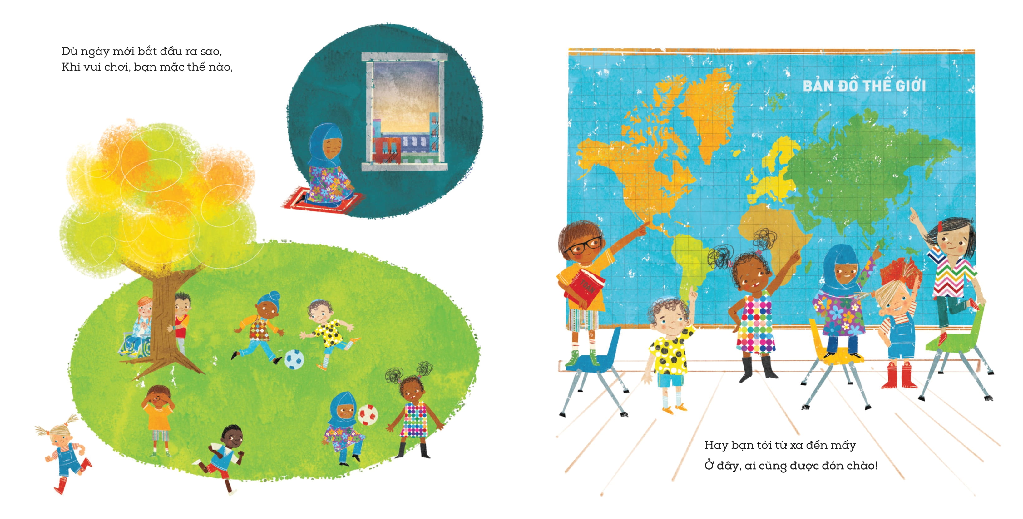 ai cũng được đón chào