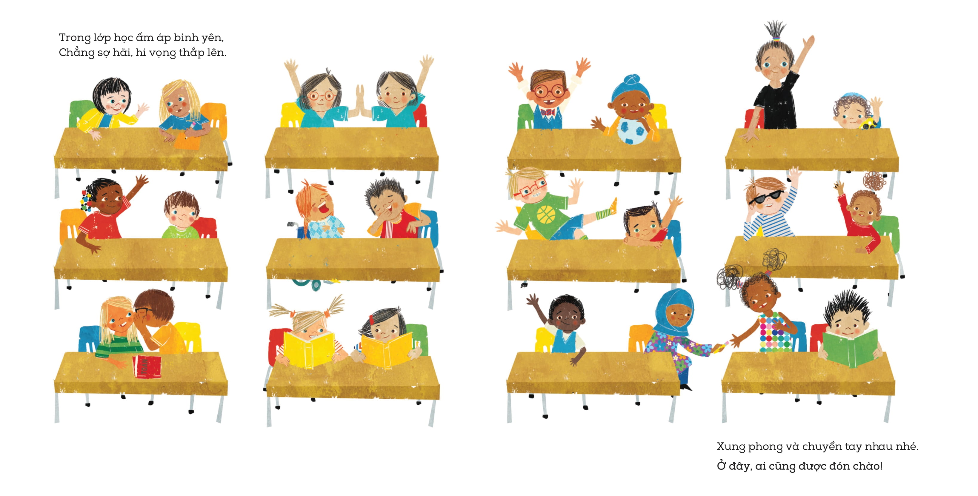 ai cũng được đón chào