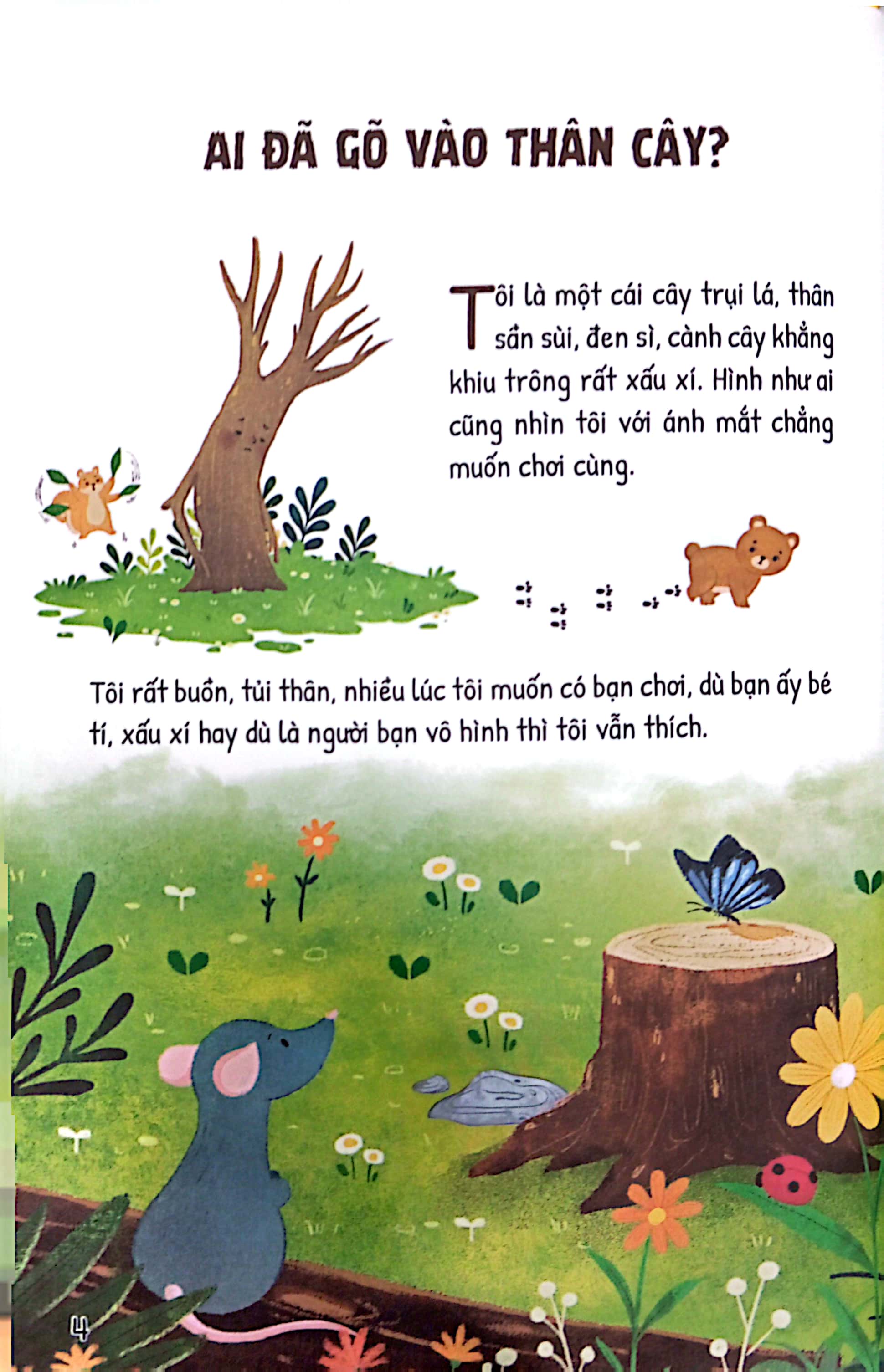 ai đã gõ vào thân cây? - chùm truyện ngắn tạo cảm hứng cho em làm văn