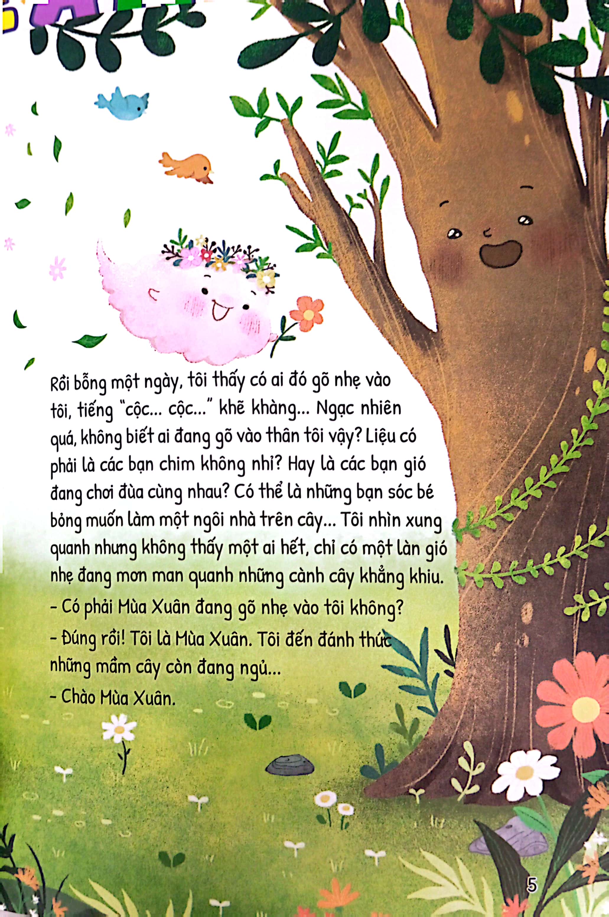 ai đã gõ vào thân cây? - chùm truyện ngắn tạo cảm hứng cho em làm văn