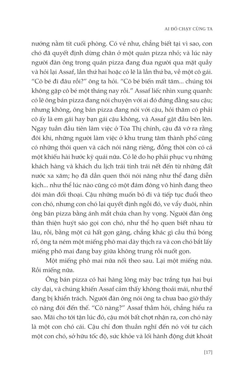 ai đó chạy cùng ta