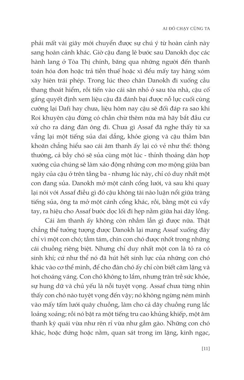 ai đó chạy cùng ta