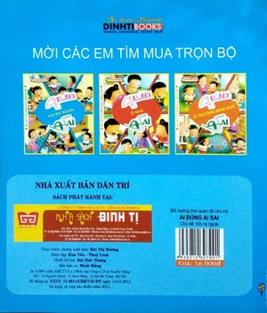 ai đúng ai sai - khi ra ngoài (sách bồi dưỡng thói quen tốt cho trẻ)
