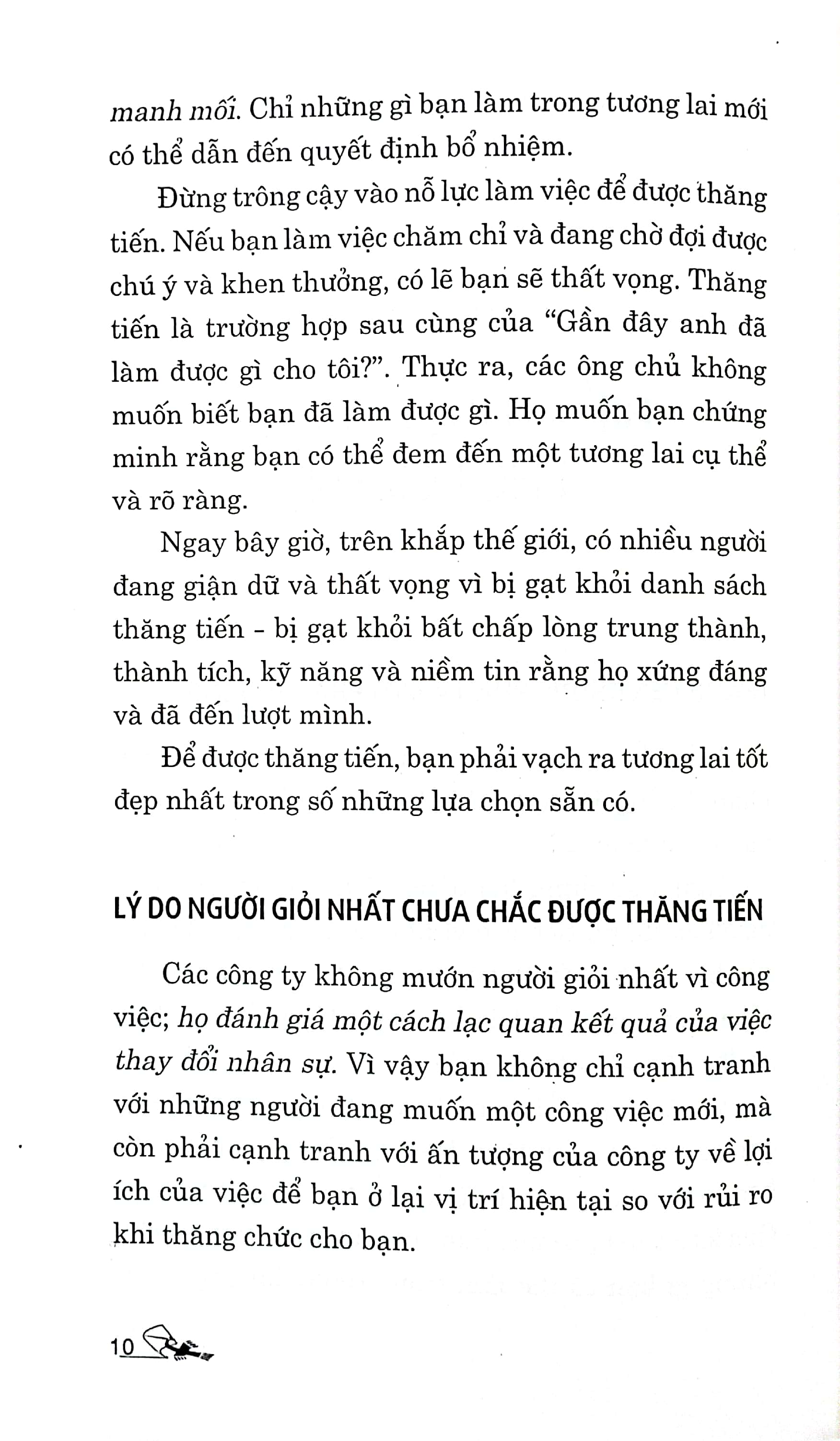 ai được thăng tiến, ai không & tại sao?