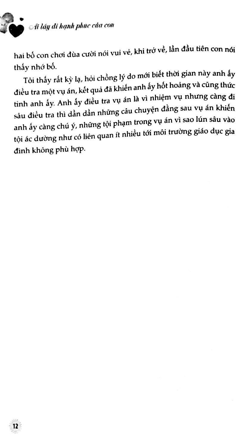 ai lấy đi hạnh phúc của con